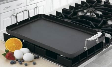 two burner griddle for glass top stove